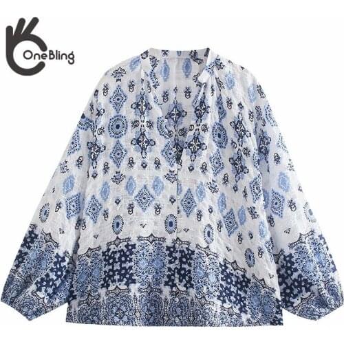 ONEBLING Women's Blue Shirts