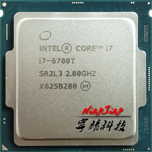 Intel Core i7-6700T i7 6700T 2.8 GHz Quad-core Eight-threaded 35w CPU processor LGA 1151