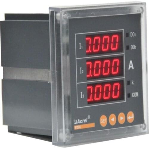 Three-phase three-wire digital display multi-function electric meter PZ80-E3 power distribution cabinet special energy meter
