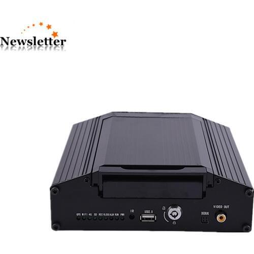 Hard disk MDVR 4ch video input GPS tracking with Russian/English Menu Vehicle Mobile DVR