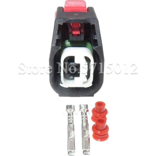 2 Hole Waterproof Electrical Auto Connector Female Cable Sealed Socket For Cars