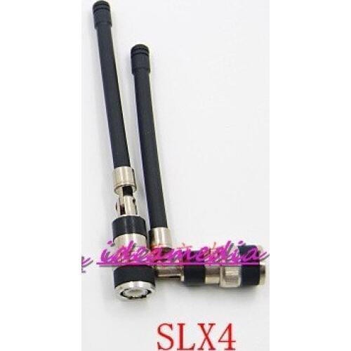 2 PCS BNC UHF Microphone Antenna For PGX24 SLX24 Series Wireless Mic Frequency 400-900MHz