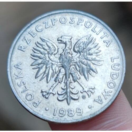 23.5mm Poland 1990 ,100% Real Genuine Comemorative Coin,Original Collection