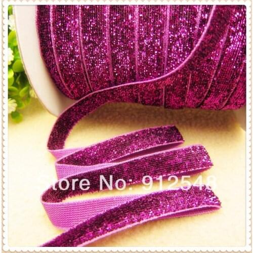 3/8 "10mm glitter ribbon, DIY handmade jewelry materials, wedding gift packaging materials,YWHD44