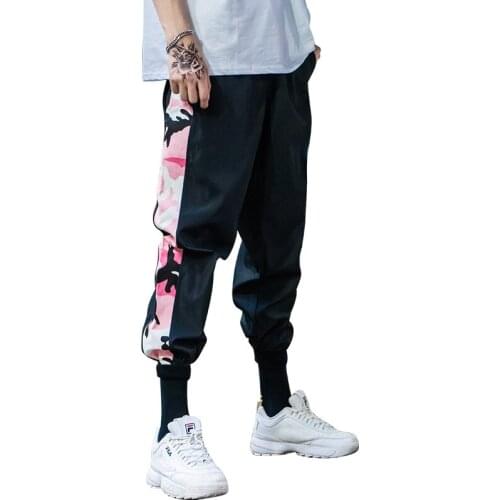 Nice Fashion Multi-Pocket Safari Style Fashion Mens Jogger Cargo Pants Autumn Hip Hop Streetwear Casual Elastic Trousers
