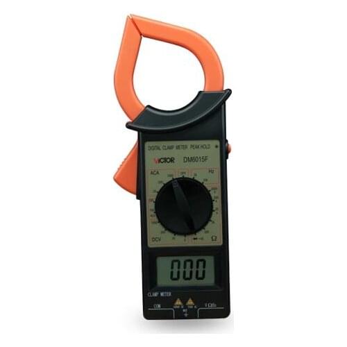 Victory clamp meter DM6015F digital clamp meter can measure resistance frequency meters tester