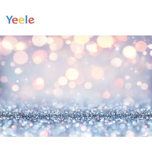 Yeele Photo Backgrounds Shinny Polka Dots Light Bokeh Dreamy Baby Pets Portrait Photo Backdrops Photocall Photo Studio