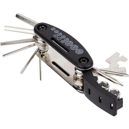 Guitar / Bass 15-in-1 Mutli-Tool Screwdriver Hex Wrench Guitar Luthier Tool Kit Repair