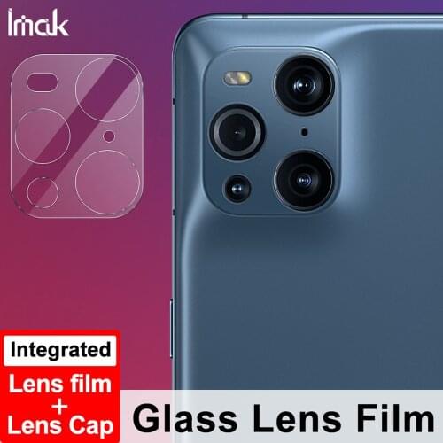 Imak Camera Lens Film For Oppo Find X3 Pro Rear Camera Len Tempered Glass Protector Protective