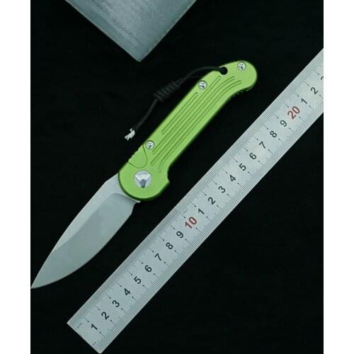 LEMIFSHE MT D2 steel multifunctional folding knife with aluminum alloy handle outdoor camping survival kitchen knife EDC tool