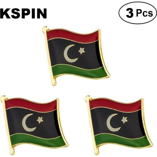 Libya Frendship Lapel Pin Brooches Pins Flag badge Brooch Badges