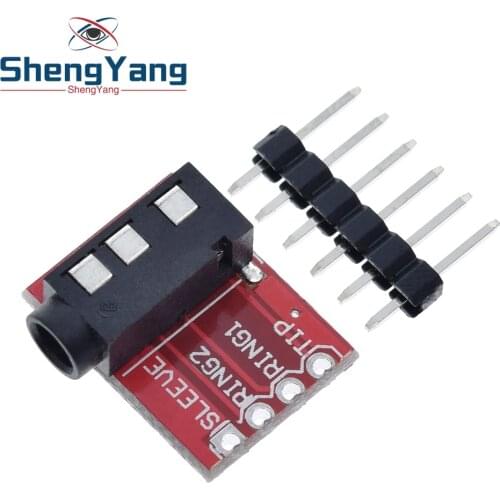 TRRS 3.5mm Jack Breakout Headphone audio video MP3 Block Interface Modules