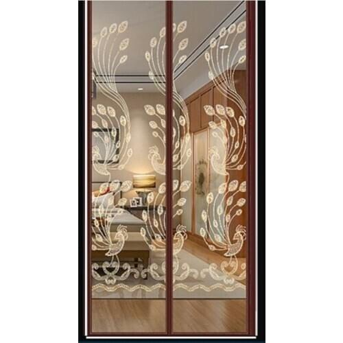 210cm highth Magnetic mosquito door net Anti fly insect mosquito door screen Anti-Mosquito Magnetic curtain mesh for door
