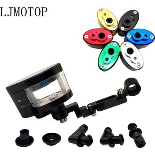 Motorcycle CNC Brake Fluid Reservoir Clutch Tank Oil Fluid Cup For BMW F800GS Adventure F800GT F800R F800S F800ST HP2 Enduro