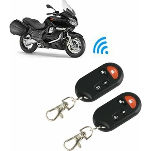 12V Motorcycle Security Alarm and Anti-Theft System Remote Control One-Button Start Suitable for Bicycle Scooters