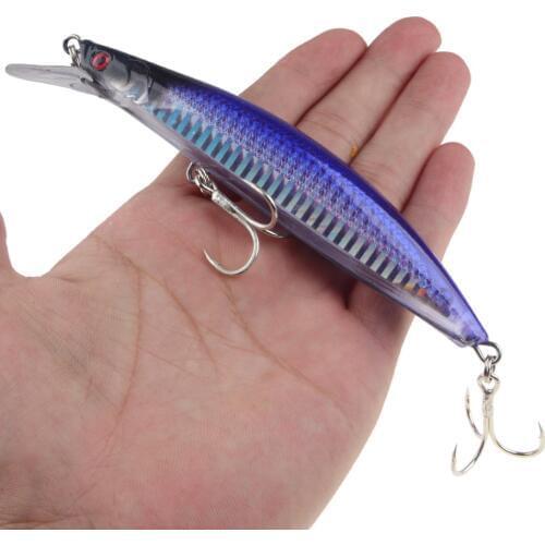 Sinking Wobbler Minnow Fishing Lure 13cm 23g Hard Artificial Bait 3D Eyes Bass Trolling Crankbait Carp Pesca Pike Fishing tackle