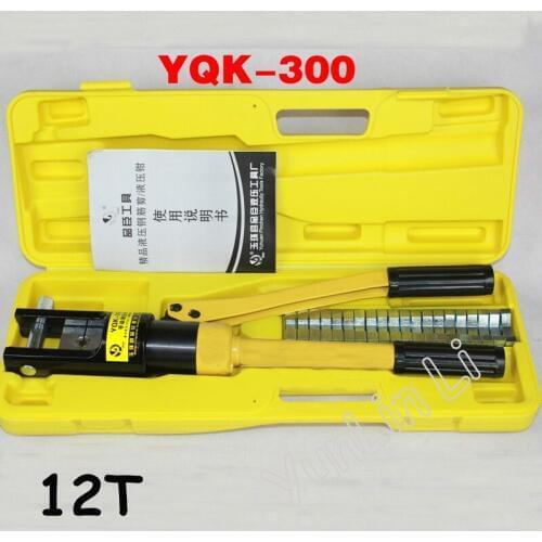 1pc 16-300mm2 Hydraulic Clamp Crimping Tool For Copper Aluminium Terminal YQK-300