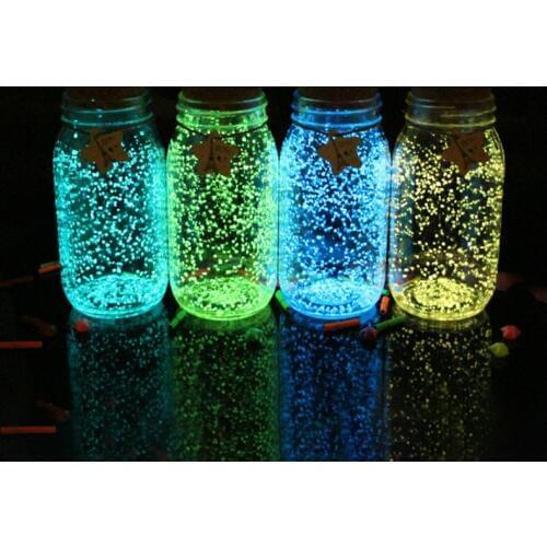 10g Party Decoration DIY Glow Gravel Wedding Decor Nail Cosmetology Noctilucent Sand Fish Tank Aquarium Fluorescent Particles