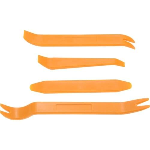 4pcs Auto Car Radio Door Plastic Repair Clip Panel Trim Dash Radio Panel Pry Tool Accessories