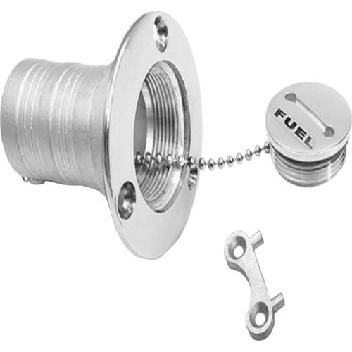 50mm (2inch) Boat Diesel Deck Fill/Filler with Keyless Cap, Water Marine Hardware for Boat /Yacht /Caravan