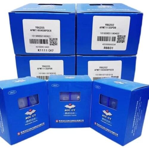 APMT1135PDR APMT160408PDER YBG202 YBG205 100% original Zcc.ct APMT1135 APMT1604 Carbide insert