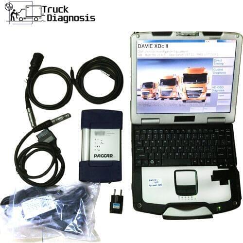 For DAF Davie VCI560 MUX+Thoughbook CF52 Laptop DAF-Paccar Davie Developer Tool For DAF Diagnostic Tool