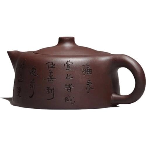 Purple Clay Yixing Teapot Famous Handmade Kung Fu Kettle Creative Teaware Household Teapot Chinese Tea Set Cute Teapot