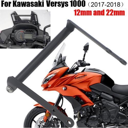GPS navigation bracket motorcycle USB navigation support bracket for Kawasaki VERSYS 1000 2017 2018 VERSYS1000