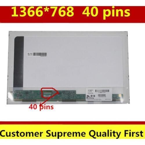 15.6 INCH Laptop lcd matrix screen LP156WH2 TLR2 TLB1 TLA1 TLRB TLQB TLEA TLN2 fit LP156WH4 B156XW02 N156BGE-L21 40 PIN