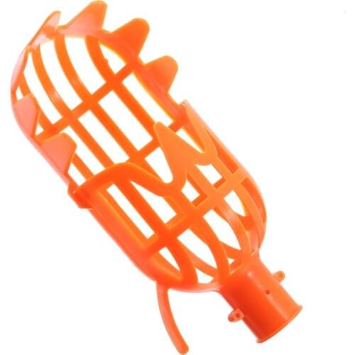 Plastic Garden Fruit Picker Catcher Head Fruit Picker Collector Tool Without Pole Manual Outdoor Gardening Picking Hand Tool