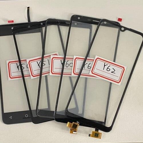 5.45" Original For Wiko Y60 Touch Screen Glass Touch Panel Lens Glass Digitizer For Wiko Y60 Phone Accessories+Tools Adhesive