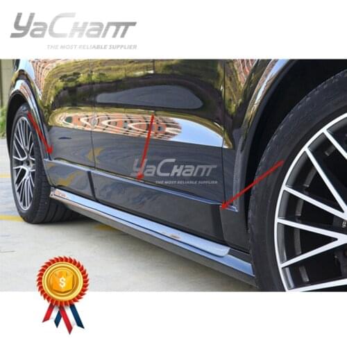 Car-Styling Carbon Fiber/Fiber Glass Door Cover Fit For 2018-2020 Cayenne 9Y0 YC D Door Cover