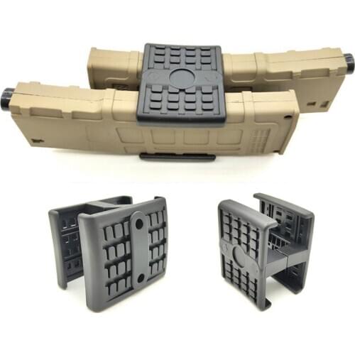 Polyester Clip for MP5 MP7 Accessories H&K MP5 Dual Magazine Coupler Parallel Connector Link Magazine Airsoft Speed Loader