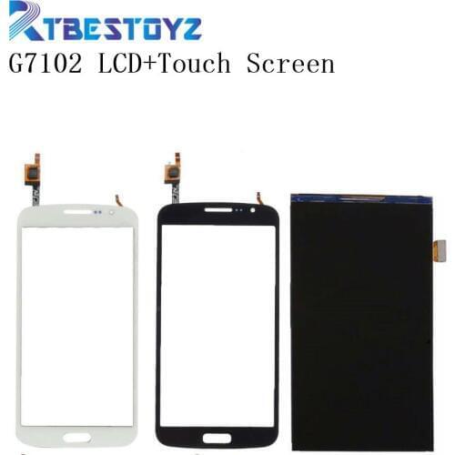 RTBESTOYZ 5.25" For Samsung Galaxy Grand 2 Duos G7105 G7106 G7108 G7102 LCD Display With Touch Screen Digitizer Sensor Panel