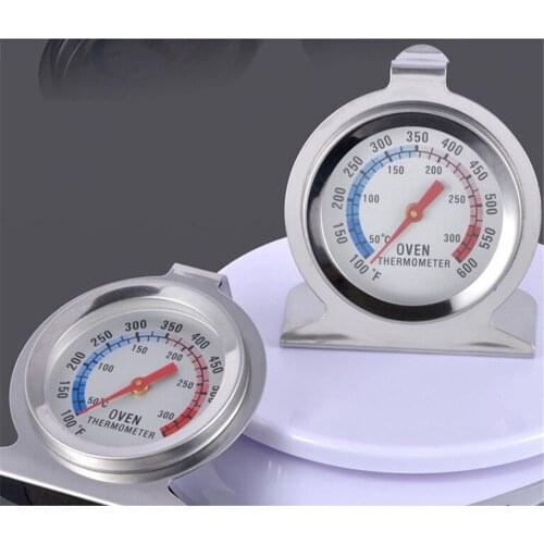 1pcs Stainless Steel Food Meat Temperature Classic Stand Up Dial Oven Thermometer Gauge Gage Cooker Thermometer Popular New