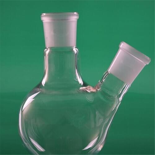 1000ml,29/32, or 24/29 2-neck,Round bottom Glass flask,Lab Boiling Flasks,Double neck laboratory glassware