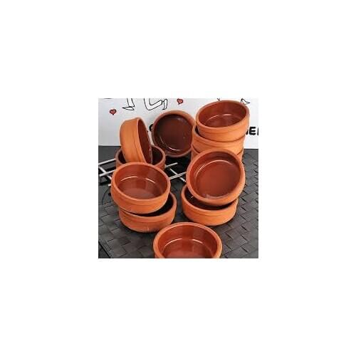 6 PCs Earth Casserole PHS-1766 Rice Pudding, hot pot furnace Earth plate hot pot shıps from Turkey MADE IN TURKEY