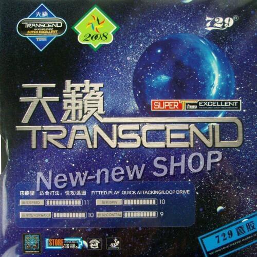 729 TRANSCEND-729 Pips-In Table Tennis PingPong Rubber with Sponge