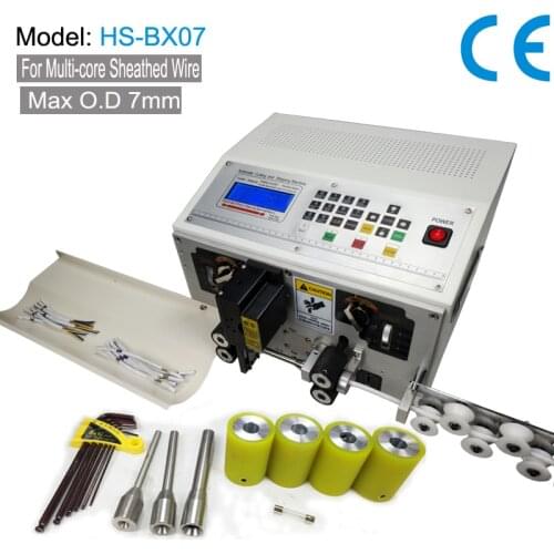 Automatic Multi-core Sheathed Wire Cutting Stripping Machine Cable Stripping Machine for Wiring Harness 3x0.75mm2