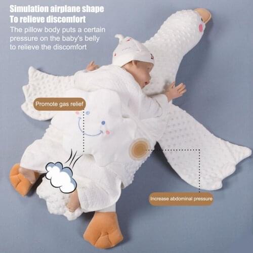 Childrens Sleeping Pillows Newborn Soft Baby Bed Bumper Crib Pad Protection Bedding Soothing Cushion Stuffed Animal Plush Toy