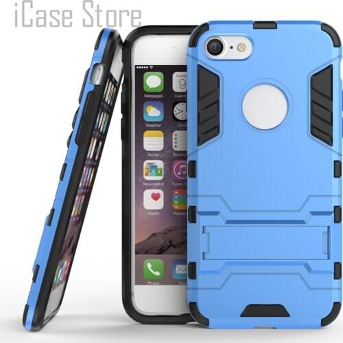 For iPhone 7 Case Heavy Duty Armor Case Hybrid Hard Shockproof Rugged Silicone Rubber Phone Case Cover For Apple iPhone 7 4.7&qu