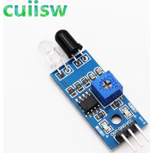 20pcs IR Infrared Obstacle Avoidance Sensor Reflection Photoelectric Module for arduino Reflective Photoelectric