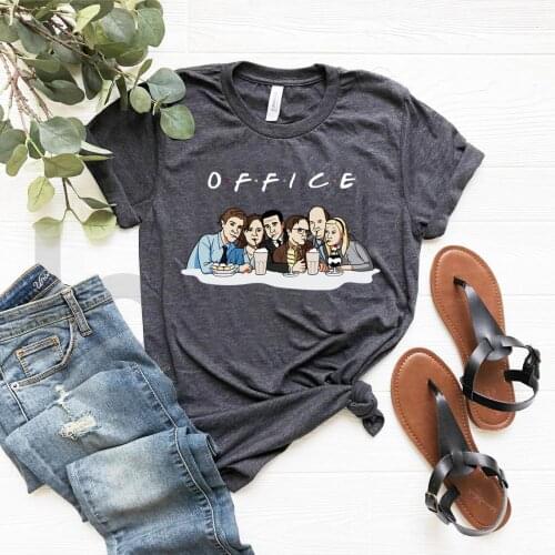 The Office Friends T-Shirt Michael Scott Shirt US Office Tshirt The Office Tv Show Shirts Unisex Summer Plus Size Tee Casual Top