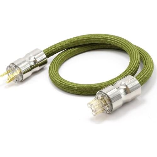 HI-END US Power Cable 2 Prong Power Plug Audiophile Power Cable for Power Amplifier CD