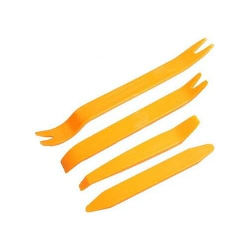 4Pcs Car audio removal instrument panel removal tool Car Radio Stereo Install Door Trim Dash Panel Removal Pry Repair Tool