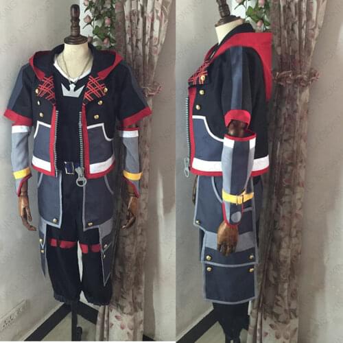 Anime Kingdom Hearts Sora Cosplay Costume Custom Made