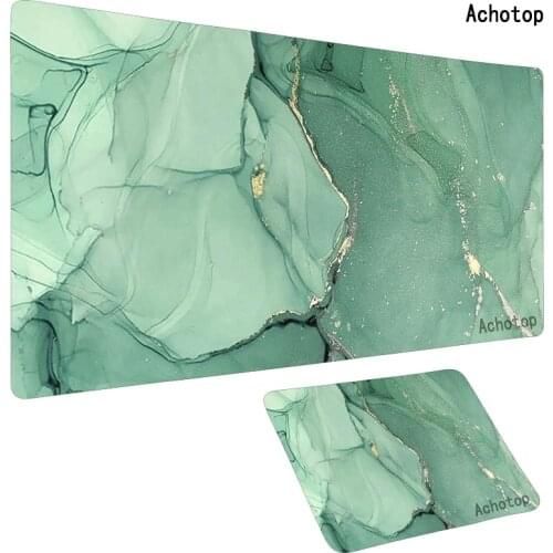 XXL Large Kawaii Ink Marble Computer Anime Mouse Pad 800X300mm MousePad Laptop Desk Keyboard Pad XL Table Mat for Playing Games