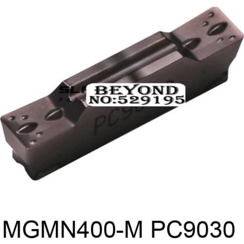 Korloy Insert MGMN400-M PC9030 MGMN400 MGMN 400 Two-headed Cnc Carbide Inserts for Grooving Cutting Holder Lathe Cutter Tools