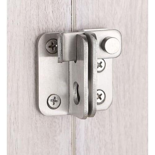 Turn On Left / Right Brief Simple Bolt Anti-theft Security Door Thick Stainless Steel Thicken Bolt Locker Lock Hasp Household