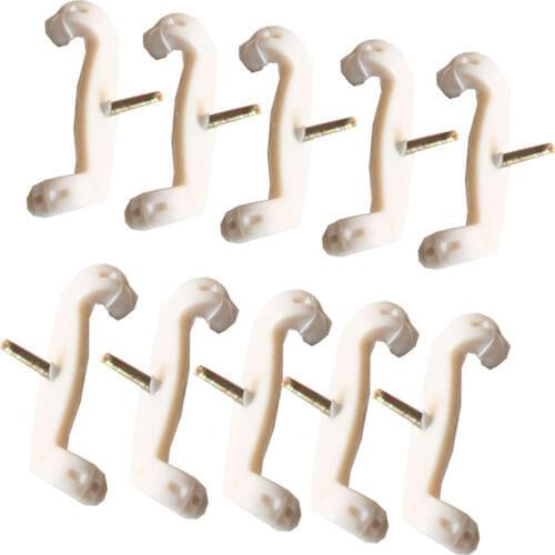 Practical 10Pcs 4/4 Violin Shoulder Rest Feet String Instrument Accessory